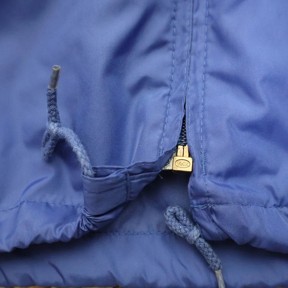 Vintage‎ 90s Woolrich Windbreaker Large Retro Colorblock Red Blue Nylon Coat